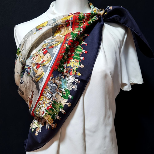 Rare vintage hermes foulard - rare,