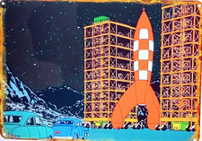 Tintin Plaque Métal