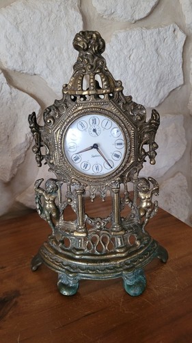 Ancienne pendule bronze - en,