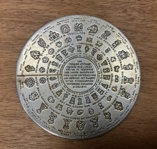 Magnifique Plaque Christofle