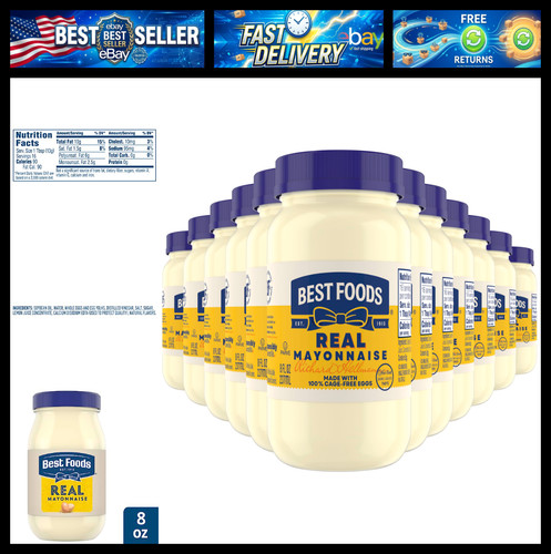 Best foods mayonnaise count - foods,