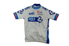 Maillot vélo vintage Française des jeux Lapierre Moa UCI
