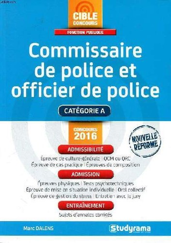 Cible concours commissaire - concours, de