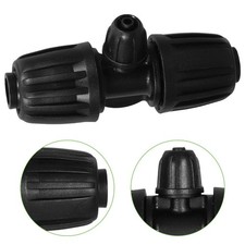  Lot de 12 raccords en T pour l'irrigation goutte à goutte, accessoires de