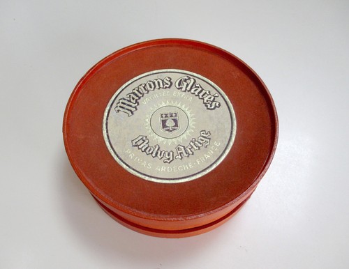 Boite ancienne marrons - , glacés