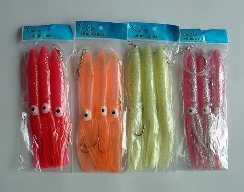 New rigged squid trolling - 12,