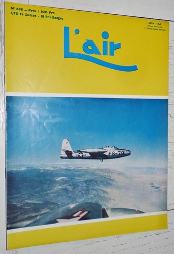 Aviation air 688 juin 1954 - 688,