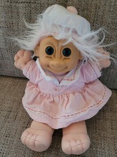Poupée Trolls rose de la marque Russ - 30 cm - Années 90