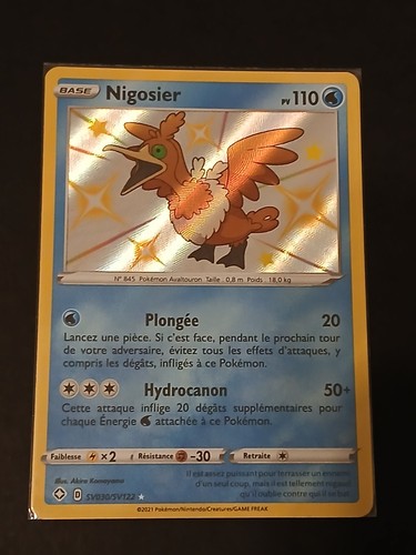 Carte pokémon hastacuda - hastacuda, shiny