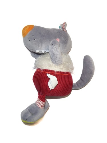 Lilliputiens doudou loup gris - lilliputiens,