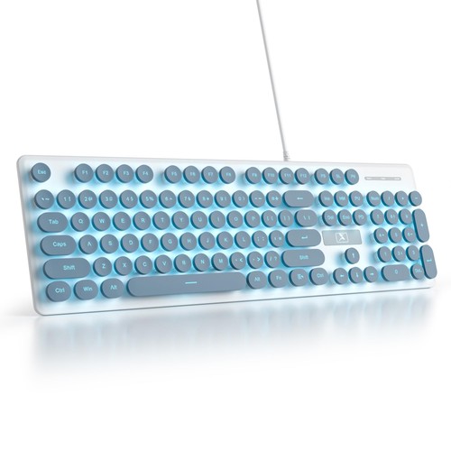 Wired quiet membrane keyboard - quiet,