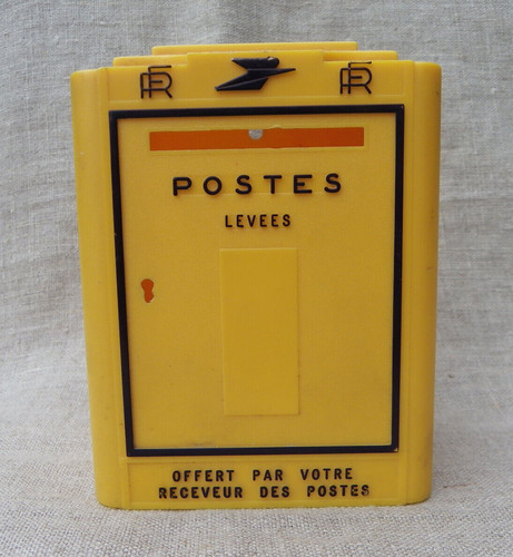 Tirelire vintage poste - tirelire,
