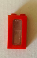 LEGO - fenêtre  rouge train - set 7715 7820 7725 4563 7818