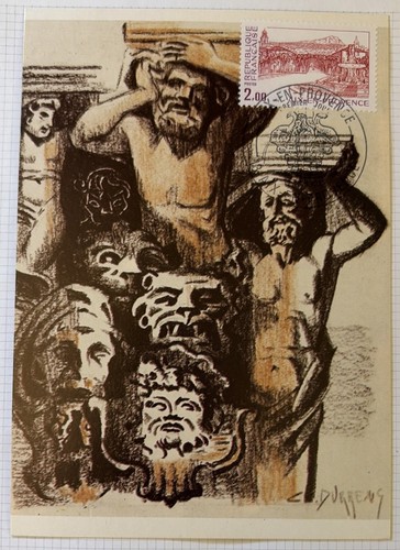 Carte postale premier - carte,