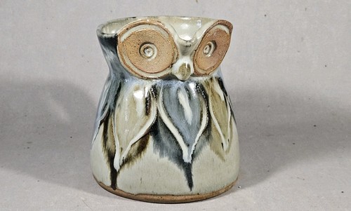 Vase pichet zoomorphe chouette - vase,