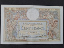100 Francs Luc Olivier Merson 23-01/1936 SUP