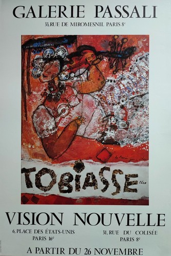 Théo tobiasse affiche expo - tobiasse,