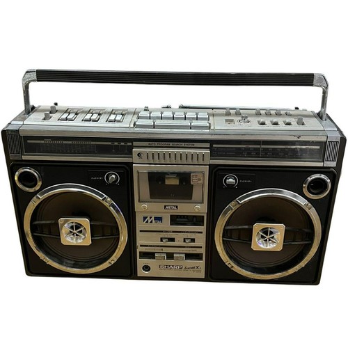 Sharp 508sb boombox radio - sharp,