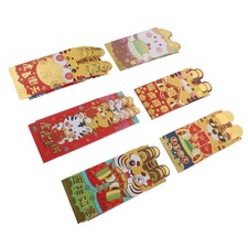 36 pcs dessin animé tigre