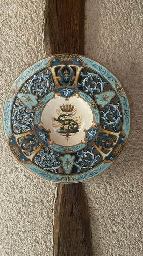 Assiette ajourée faïence - assiette,