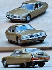 1/87 Citroën SM 1970 Voiture Miniature Collection Ho Moteur Maserati ! Défauts !
