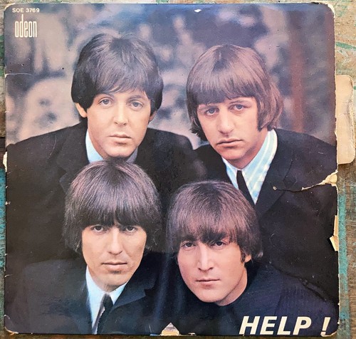 45t the beatles help - 45t,
