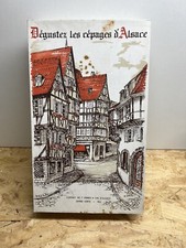 Coffret De 7 Verres À Vins D Alsace pied Vert  Collection
