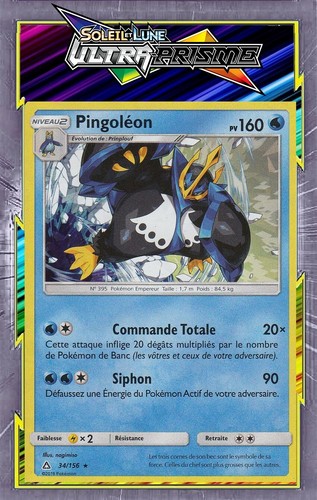 Pingoléon holo deck promo - deck,
