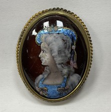 Magnifique Broche En Émaux