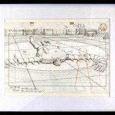 Studio Ghibli : Castle in the Sky FRAMED Vintage Layout (1986)