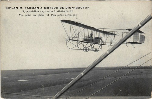 Cpa aviation biplan - pc, farman