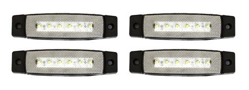 24v avant blanc transparent - 4x,
