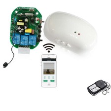 Wi-Fi 220V Radio Volet Roulant Contrôleur 3 Télécommande Manuelle Moteur WLAN