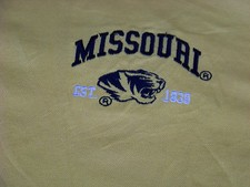 IZOD Men's Polo Shirt Missouri Tigers NWT XL