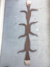 Grille de défense fer forgé / château / manoir