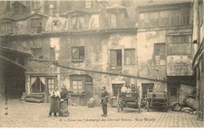 PARIS 6eme arrondissement   rue Mazet  auberge du cheval blanc