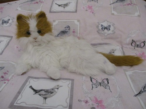 Peluche interactive chat - peluche,