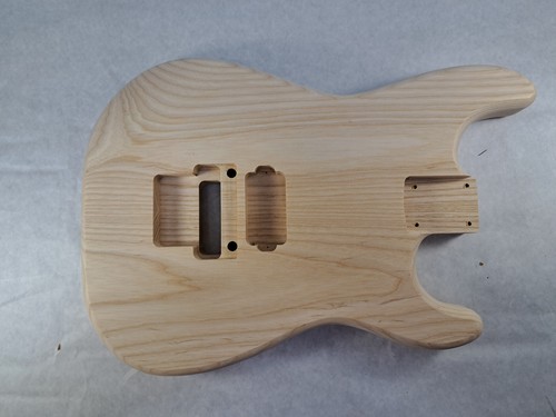 Unfinished ash hxx guitar body - unfinished,