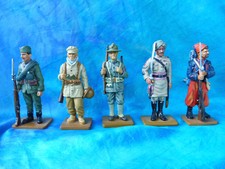 5 soldats de plomb Delprado