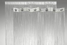 Fil Rideau Blanc Avec Lurex