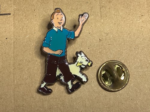 Pins tintin milou signé - tintin, et