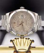 Rolex 41mm Datejust II Argent