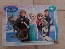 Puzzle la reine des neiges 5 ans - 99 pièces