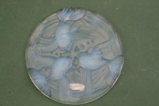 dessous de bouteille  en verre art déco Verlys.