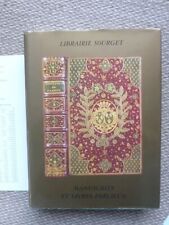 MAGNIFIQUE CATALOGUE MANUSCRITS ENLUMINÉS LIVRES ANCIENS RARES SOURGET 2001