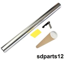 Film Solaire Argent Miroir Teinté 35% VLT 6m x 76cm Top Qualité Voiture Batiment