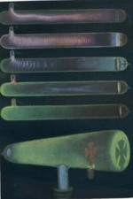 Electric luminous phenomena...Antique print..1899