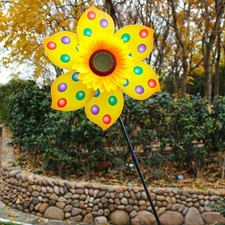  3 Pcs Moulin À Vent Jardin