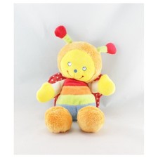 Doudou papillon multicolore