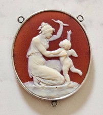 Grand pendentif,  camée en